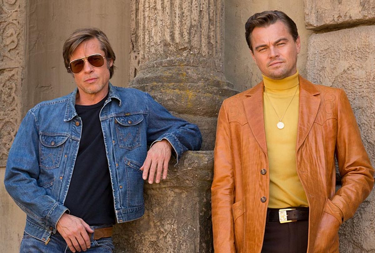 Brad Pitt and Leonardo DiCaprio in “Once Upon a Time in Hollywood" (Andrew Cooper)