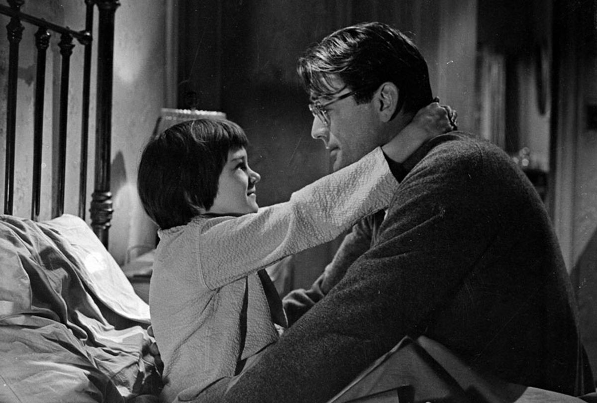 Mary Badham and Gregory Peck in "To Kill a Mockingbird" (Courtesy Universal Pictures)