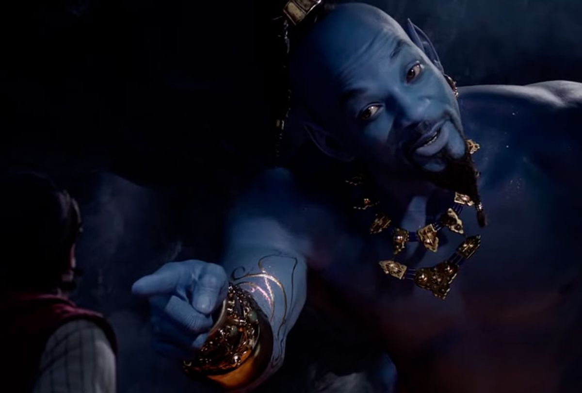 Will Smith as Genie in "Aladdin" (Walt Disney Studios)