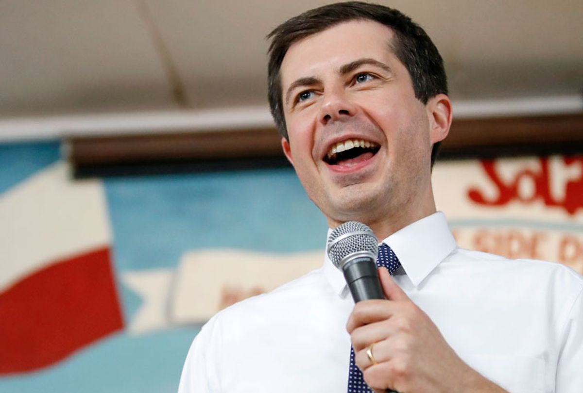 Pete Buttigieg (Getty/KAMIL KRZACZYNSKI)