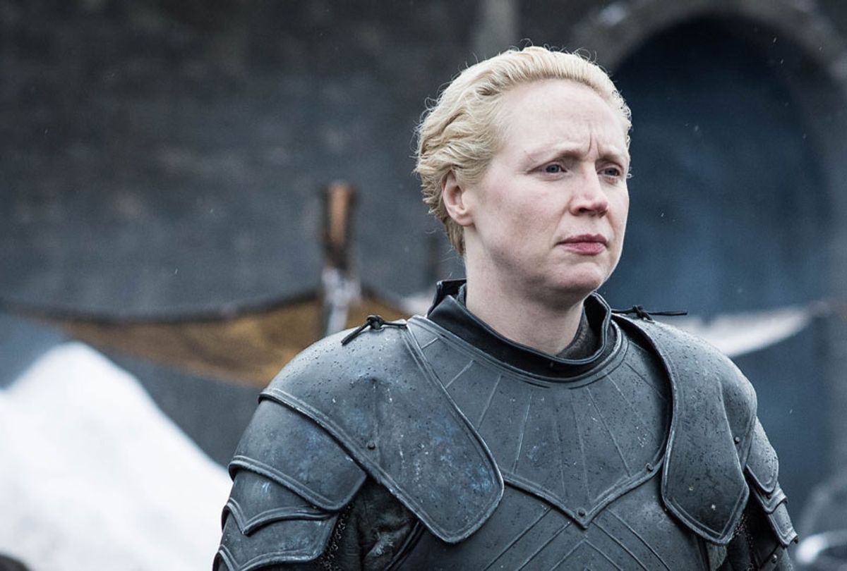 Gwendoline Christie in "Game of Thrones" (Helen Sloan/HBO)