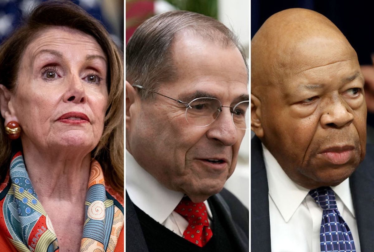 Nancy Pelosi; Jerry Nadler; Elijah Cummings (AP/Getty/Salon)