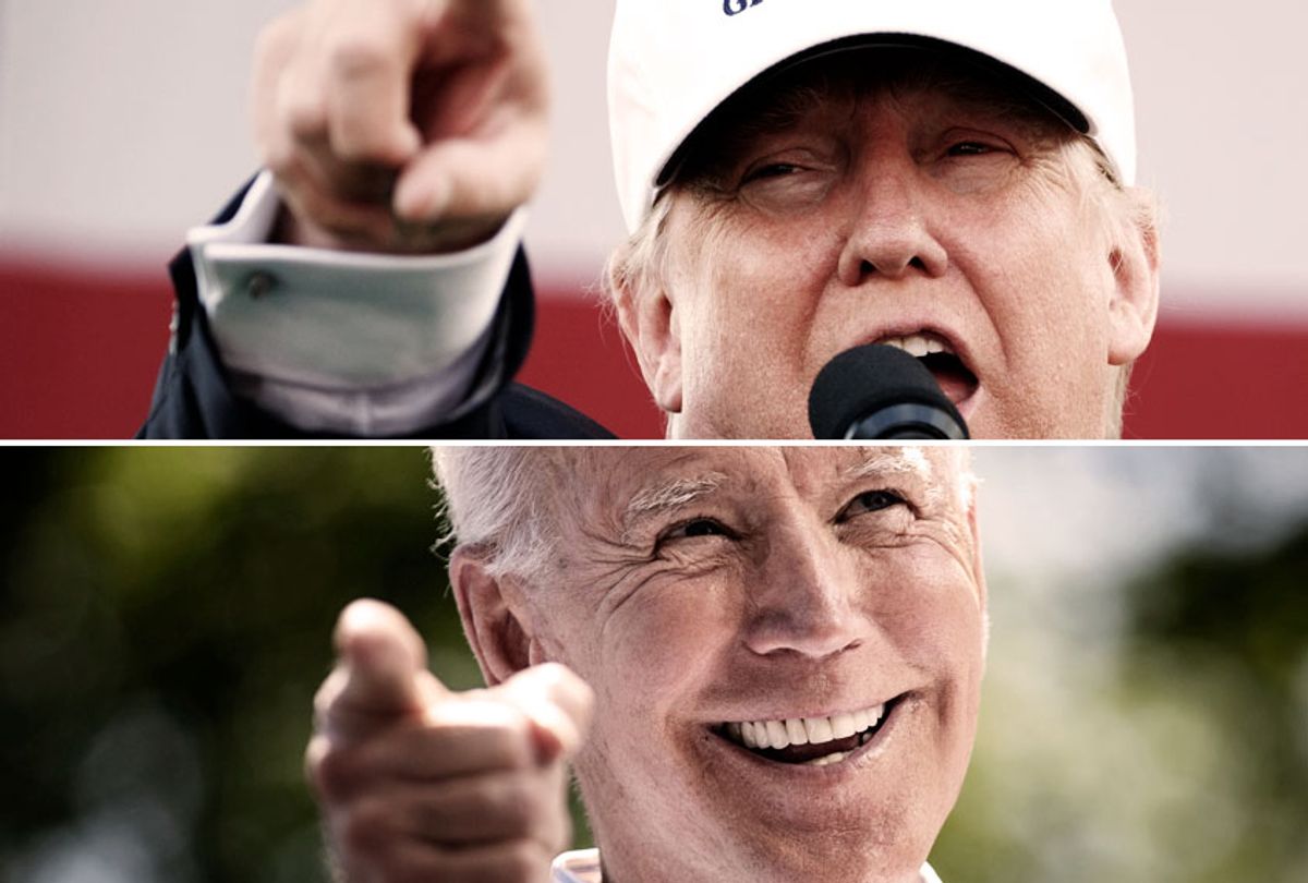 Donald Trump; Joe Biden (AP/Getty/Salon)