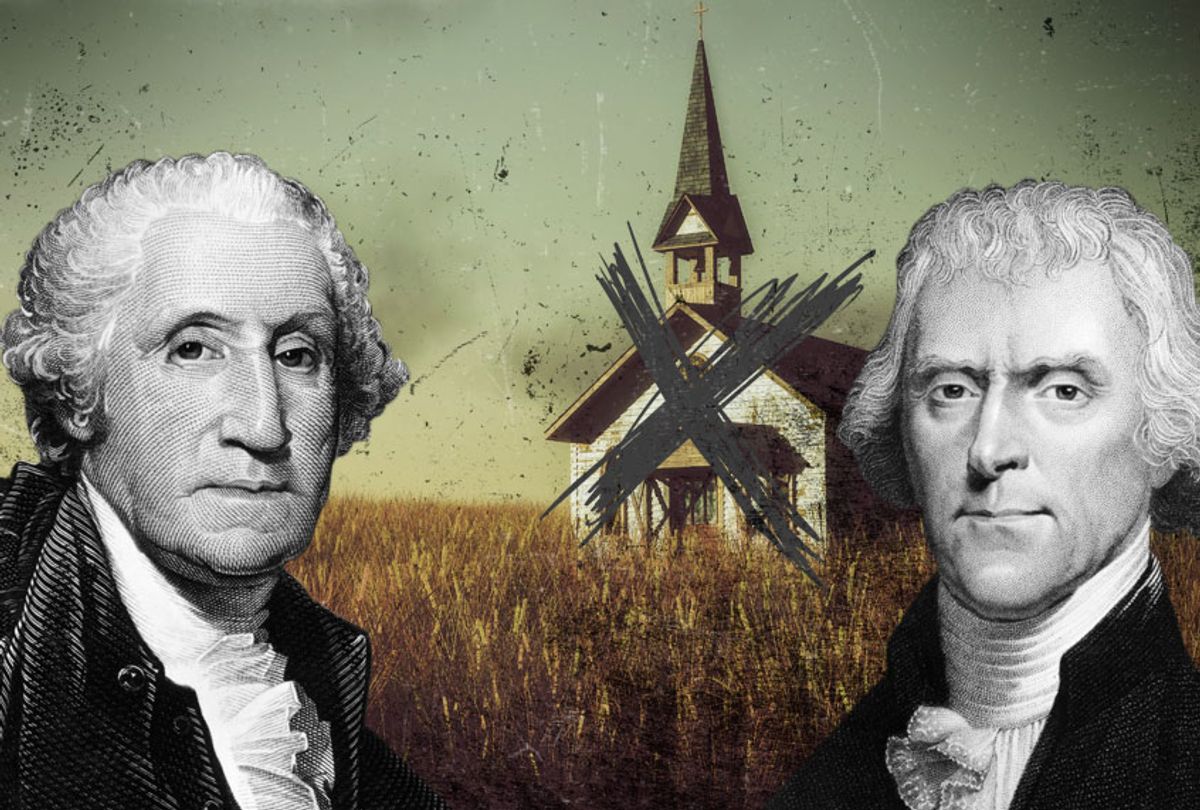 George Washington; Thomas Jefferson (Getty/Salon)