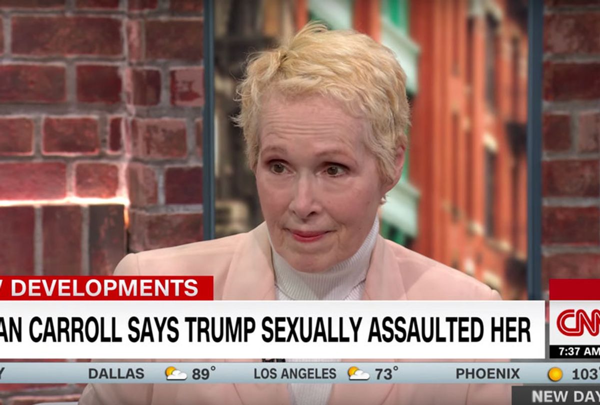 E. Jean Carroll details alleged groping and rape by Donald Trump in new interview