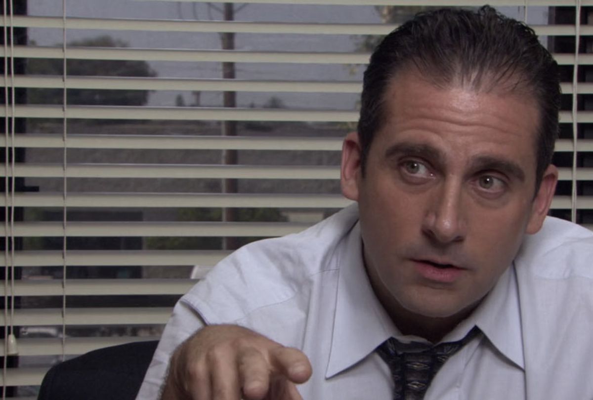 Steve Carell in "The Office" (NBC/Screengrab)