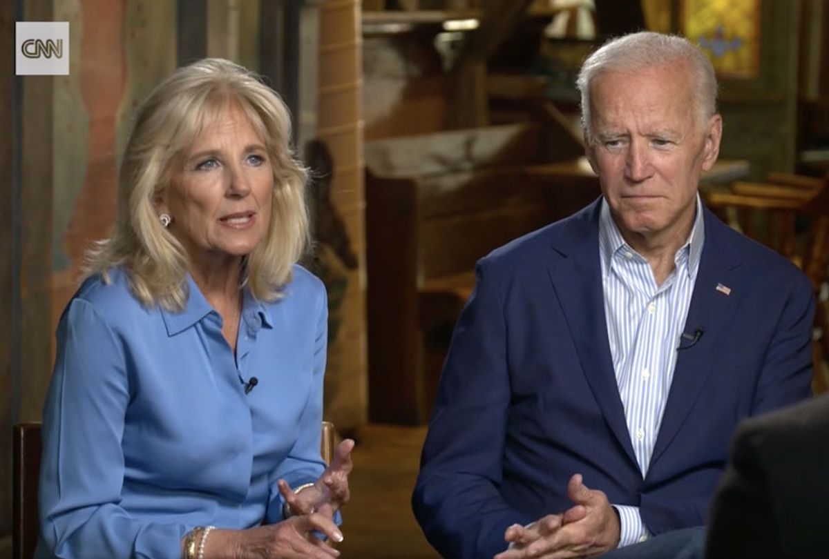 Jill and Joe Biden (CNN)