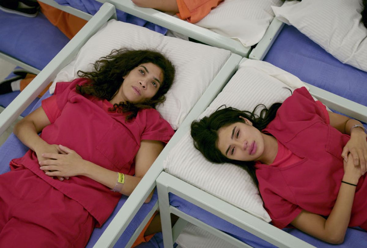 Laura Gomez and Diane Guerrero in "Orange is the New Black" (Courtesy of Netflix)