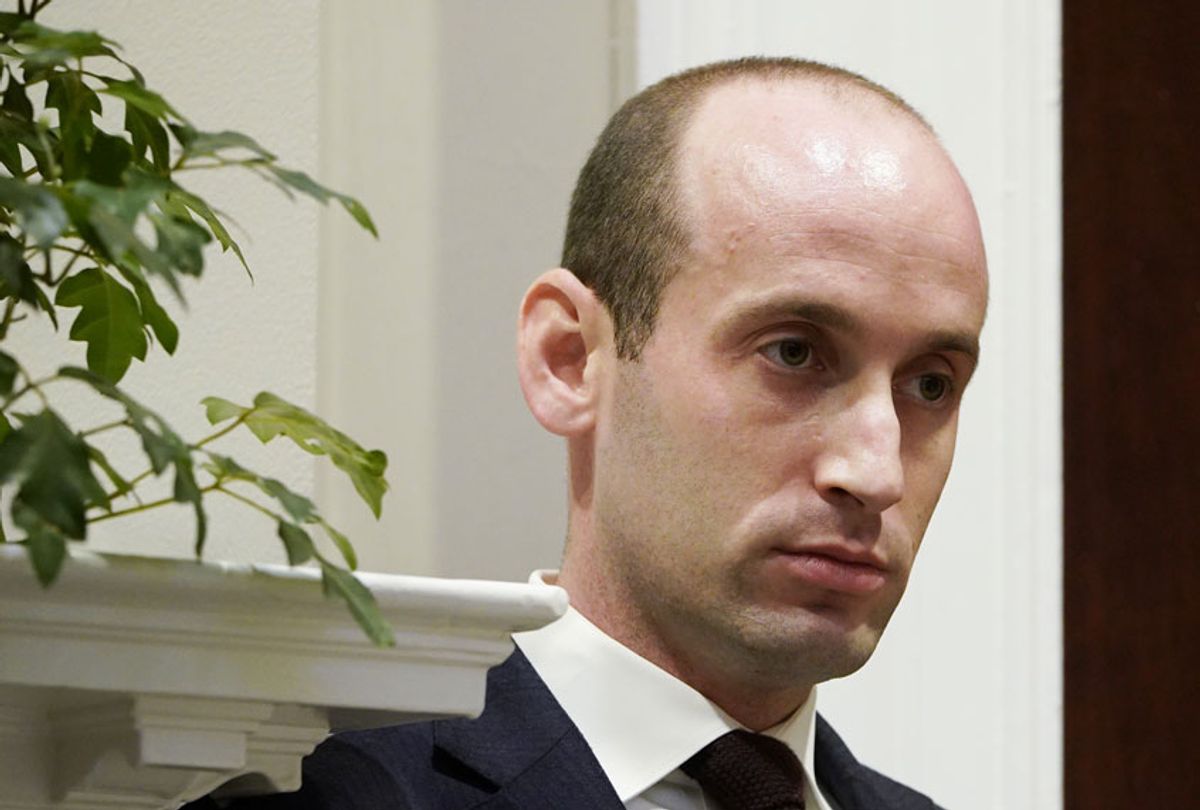 Stephen Miller, senior adviser to the president and architect of immigration policy (Getty/Mandel Ngan)