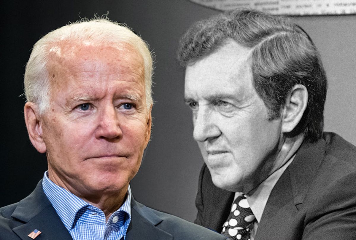 Joe Biden and Edmund Muskie (Getty/Sean Rayford/AP/Bob Daugherty)