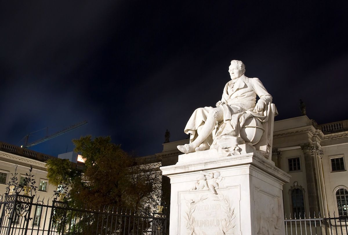 A statue of Alexander von Humboldt in Berlin. ([martin] / Flickr)