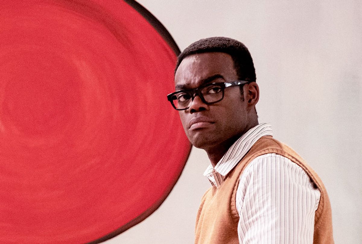 William Jackson Harper as Chidi  on NBC's "The Good Place" (Colleen Hayes/NBC)