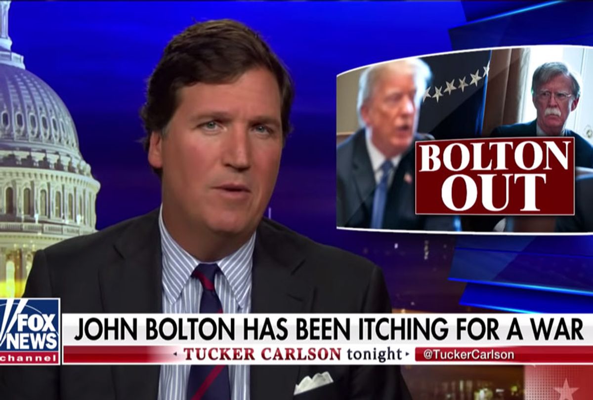 Tucker Carlson on Fox News (Fox News)