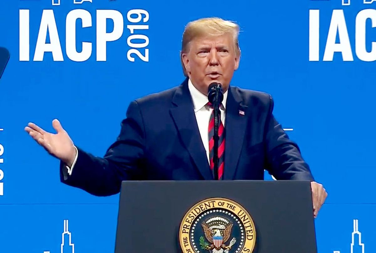 FOX NEWS LIVESTREAM: President Trump travels to Chicago for his first visit to the city since taking office. The president delivers remarks at the International Association of Chiefs of Police annual conference. (Fox News)