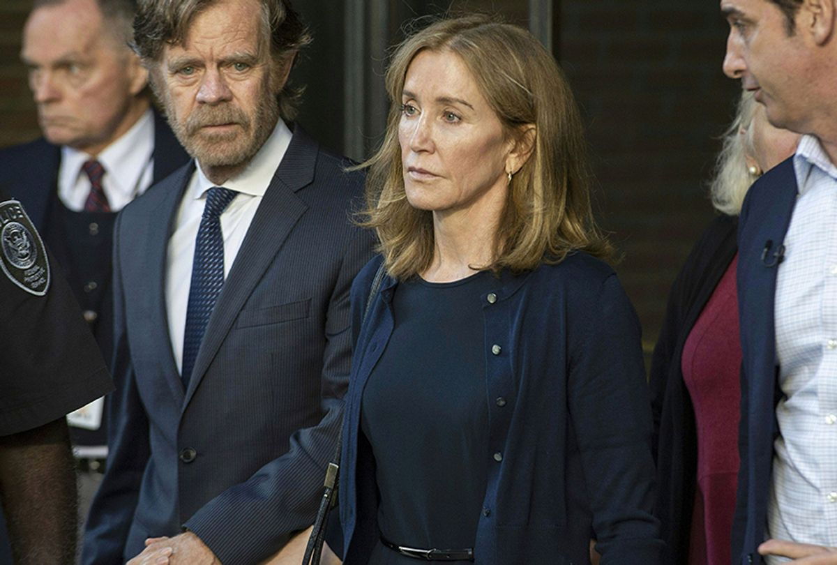 Felicity Huffman and William H. Macy  (Joseph Prezioso/AFP/Getty Images)