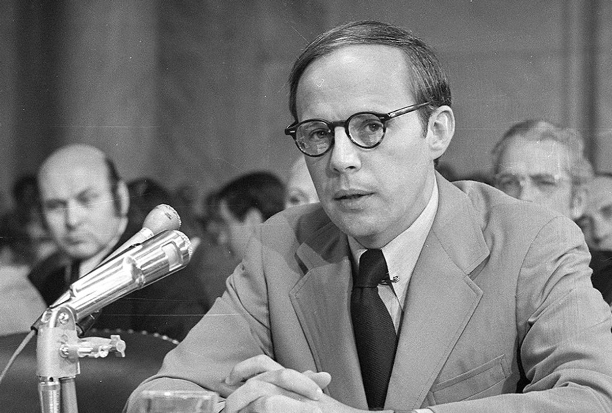 Former White House aide and whistleblower John Dean III (AP)