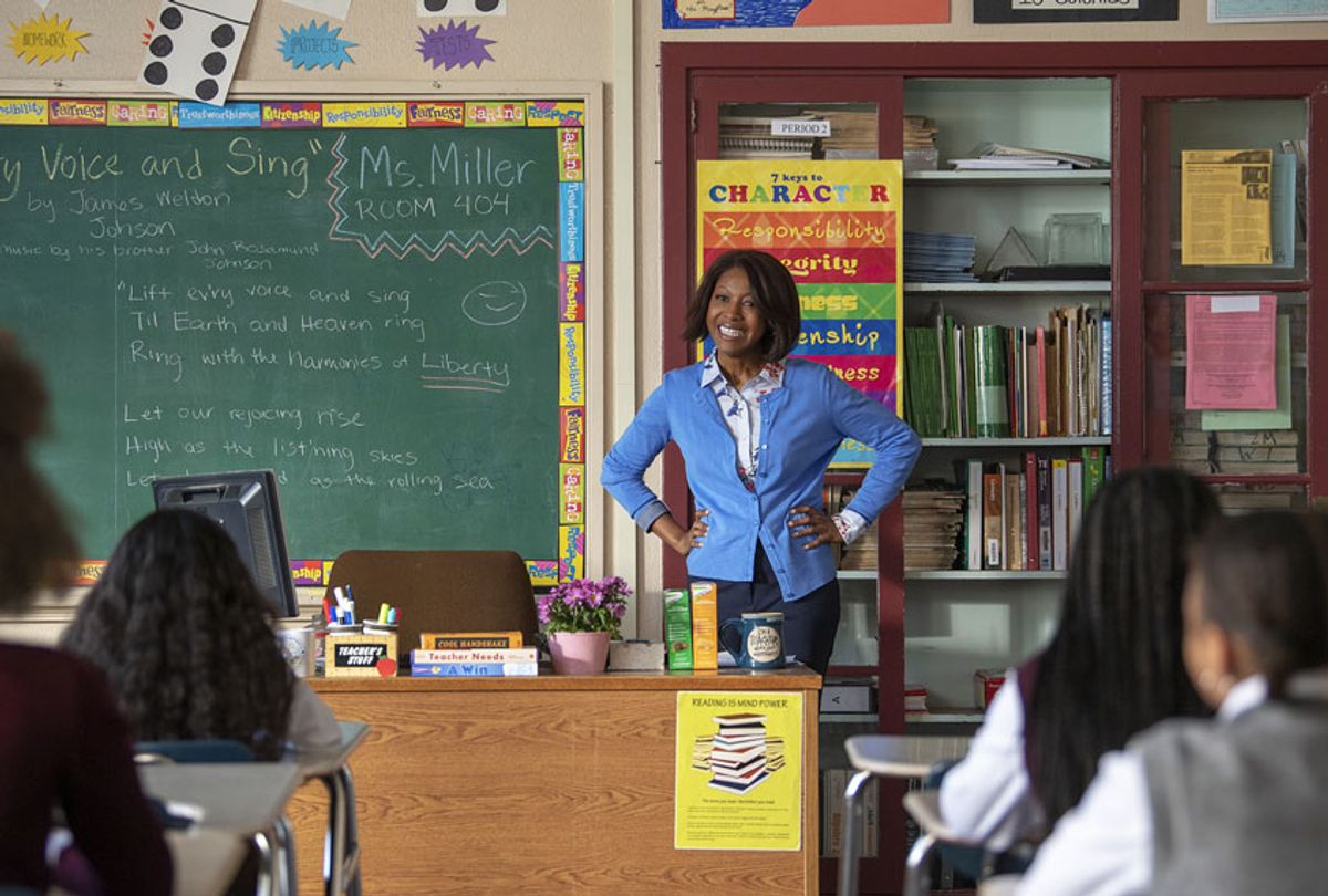 A Black Lady Sketch Show: Cool Handshake Teacher Needs A Win (Anne Marie Fox/HBO)