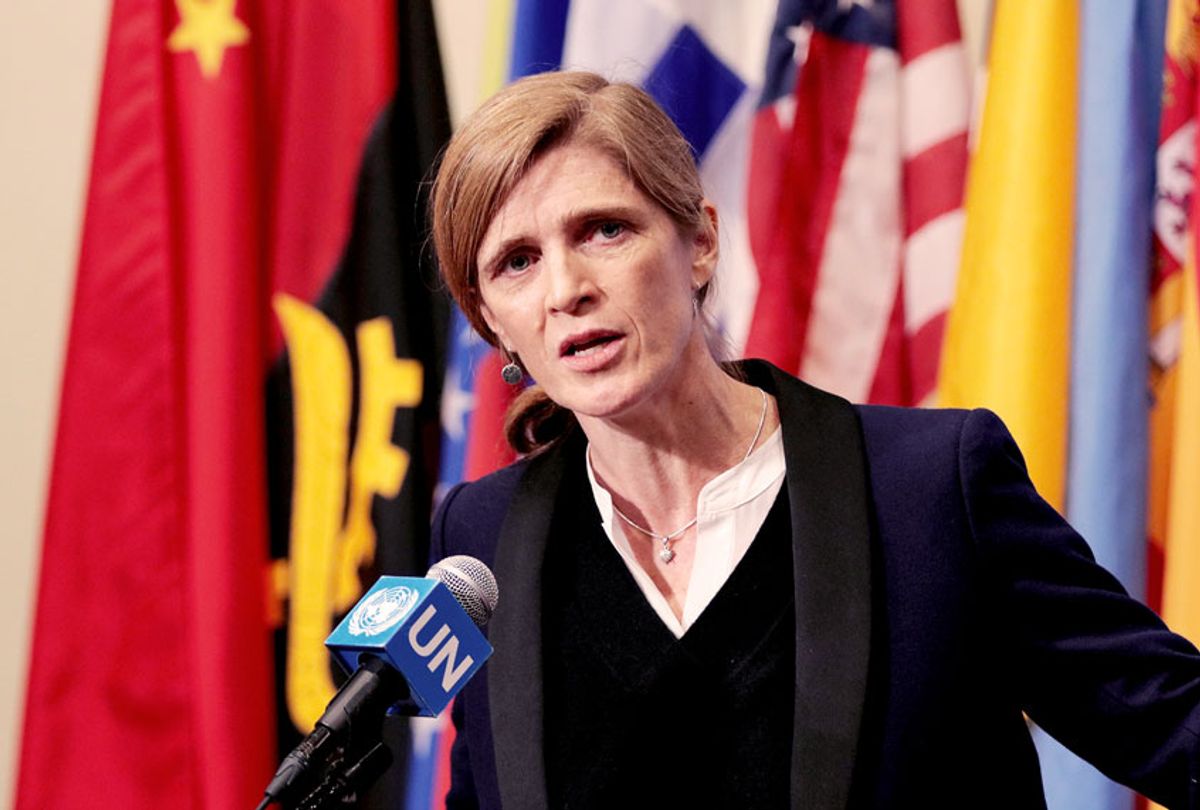 US ambassador to the UN Samantha Power (EuropaNewswire/Gado/Getty Images)
