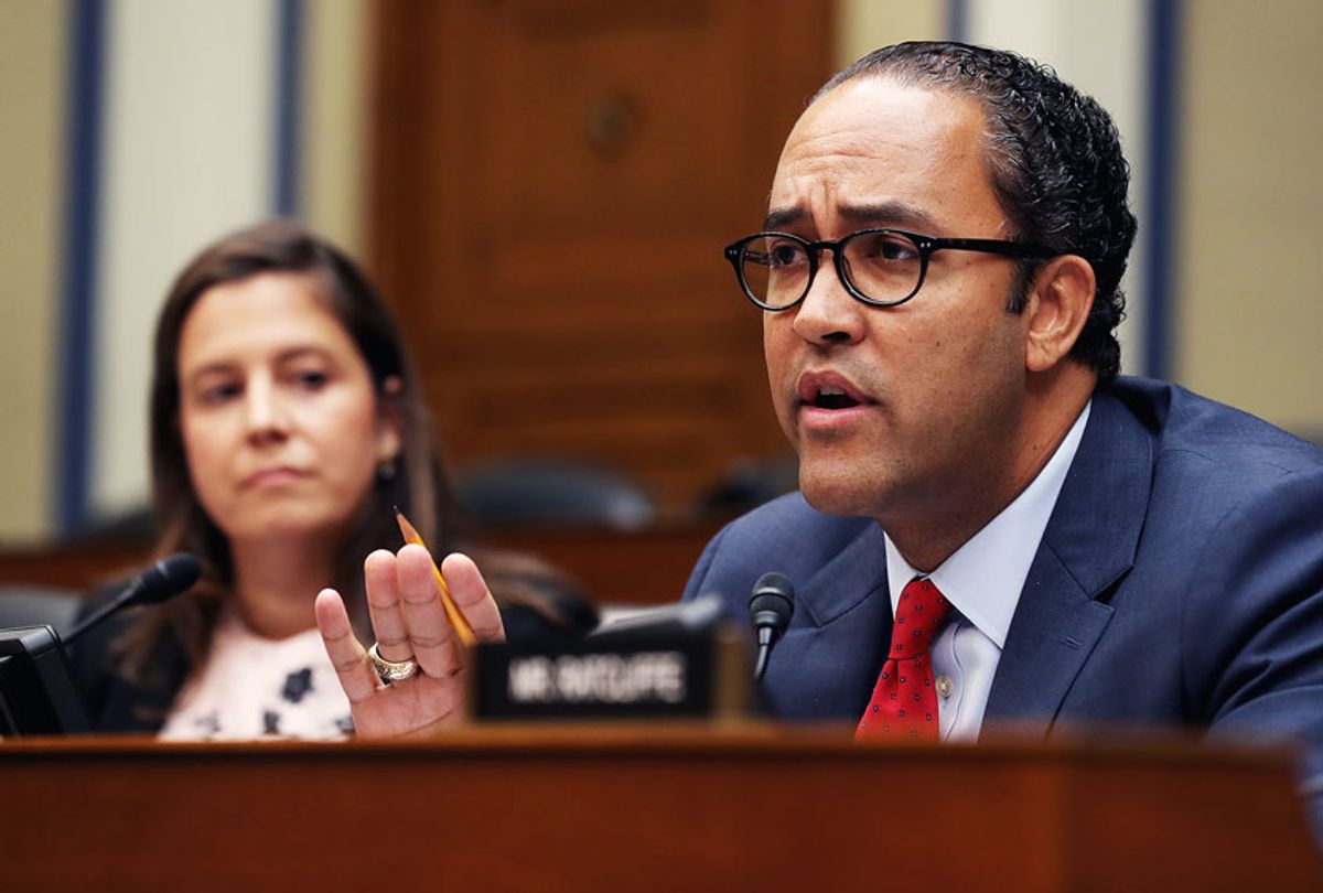  House Select Committee on Intelligence member Rep. Will Hurd (R-TX) (R) questions acting Director of National Intelligence Joseph Maguire testifies before the committee in the Rayburn House Office Building on Capitol Hill September 26, 2019 in Washington, DC. (Chip Somodevilla/Getty Images)