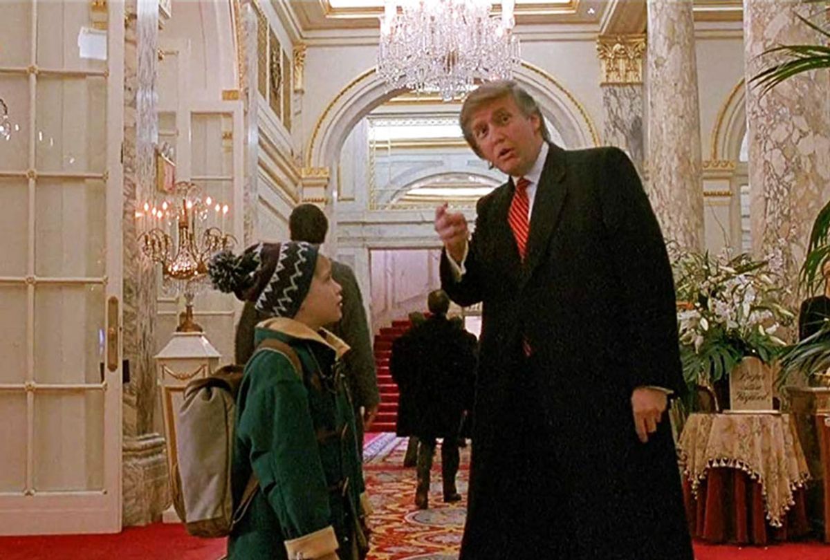 Macaulay Culkin and Donald Trump in Home Alone 2: Lost in New York  (20th Twentieth Century Fox)