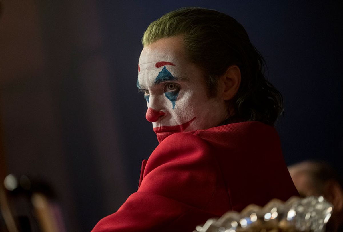 JOAQUIN PHOENIX as Joker in Warner Bros. Pictures, Village Roadshow Pictures and BRON Creative’s “JOKER,” a Warner Bros. Pictures release. (Niko Tavernise)