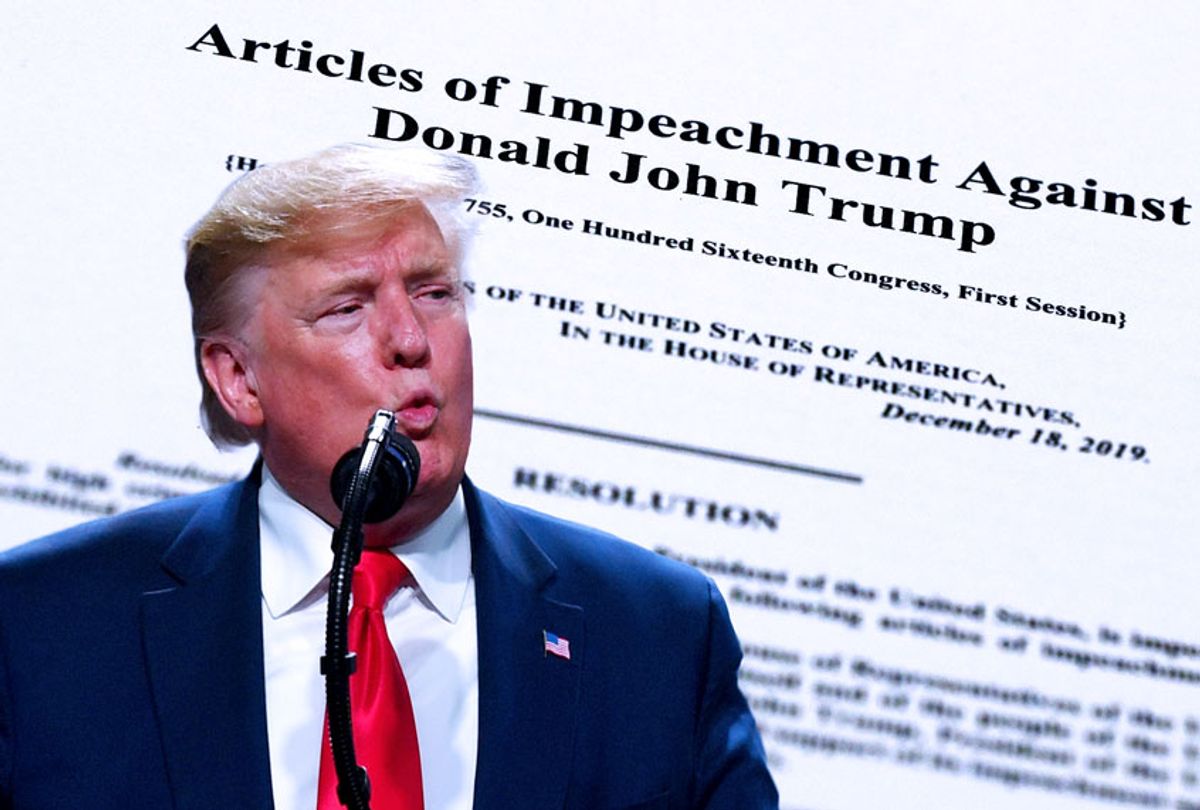 Donald Trump and the Articles of Impeachment (Getty Images/Salon)