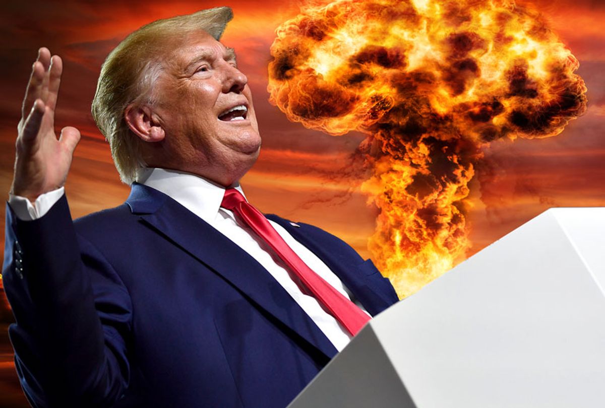 Donald Trump / Nuclear Explosion (Getty Images/Salon)