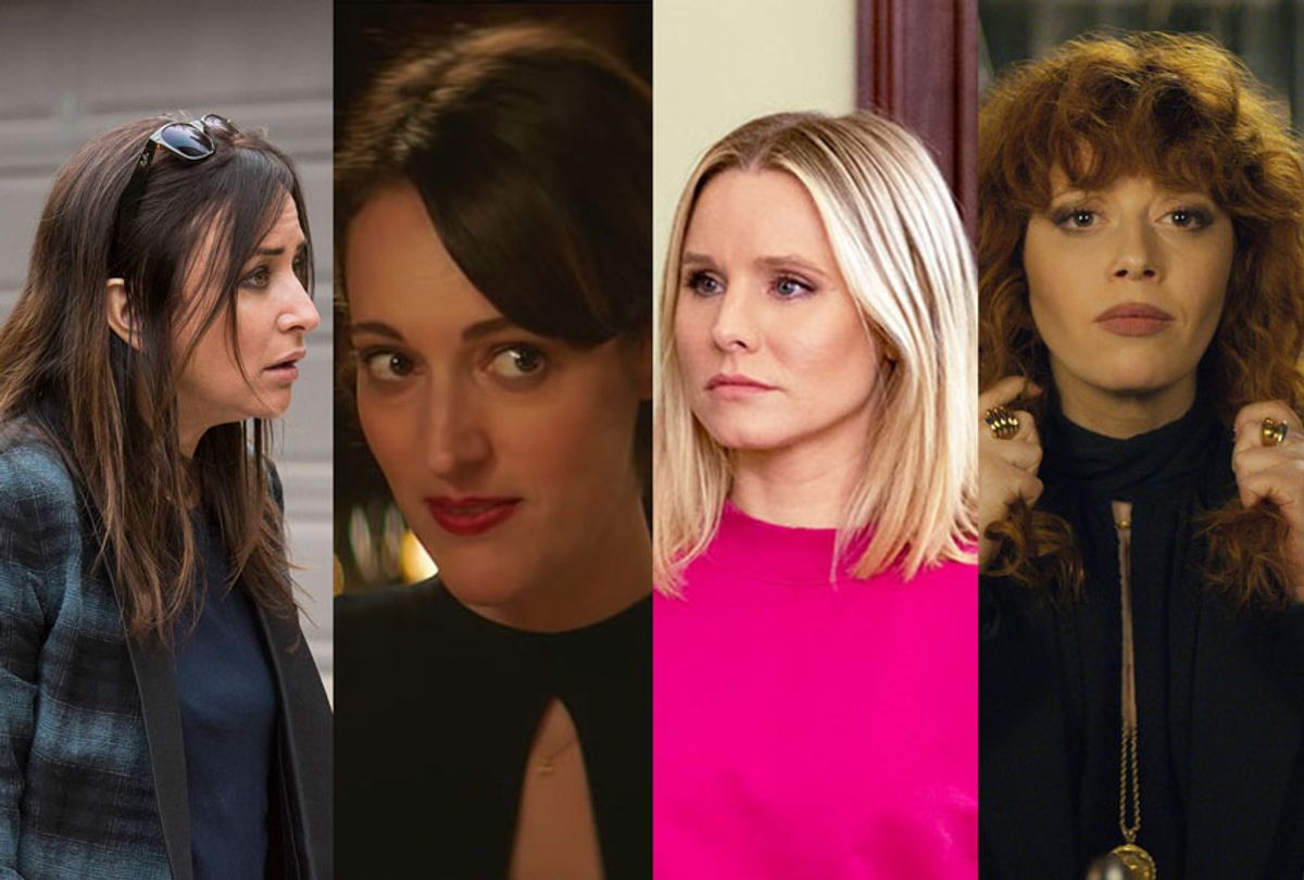 Better Things, Fleabag, The Good Place, and Russian Doll (FX/Netflix/Amazon/NBC)