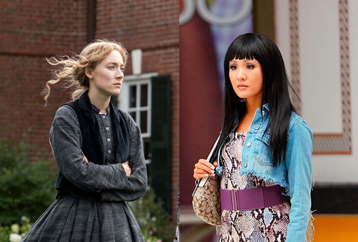 Saorise Ronan in "Little Women", & Constance Wu in "Hustlers" (Columbia Pictures/Annapurna Pictures)