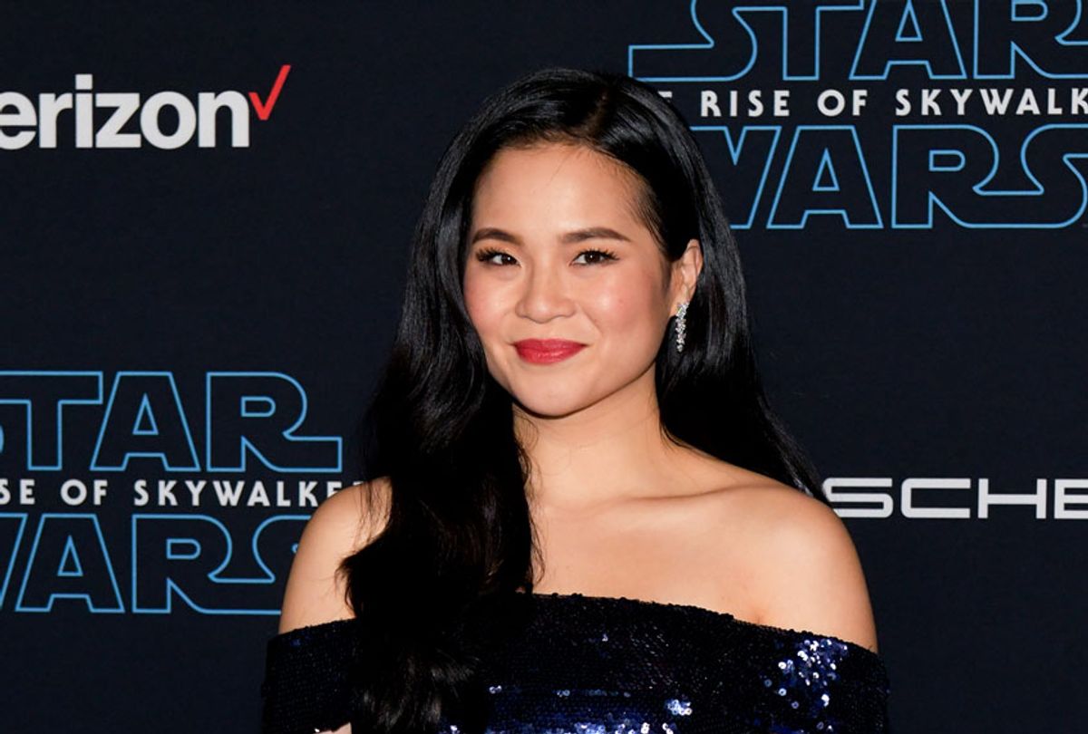 Kelly Marie Tran attends the Premiere of Disney's "Star Wars: The Rise Of Skywalker" on December 16, 2019 in Hollywood, California. (Rodin Eckenroth/WireImage)