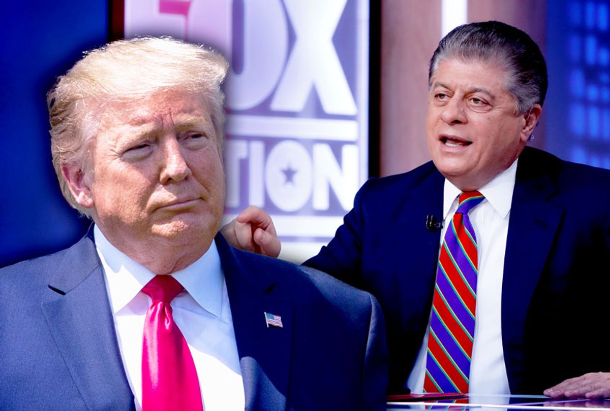 Andrew Napolitano and Donald Trump (AP Photo/Getty Images/Salon)
