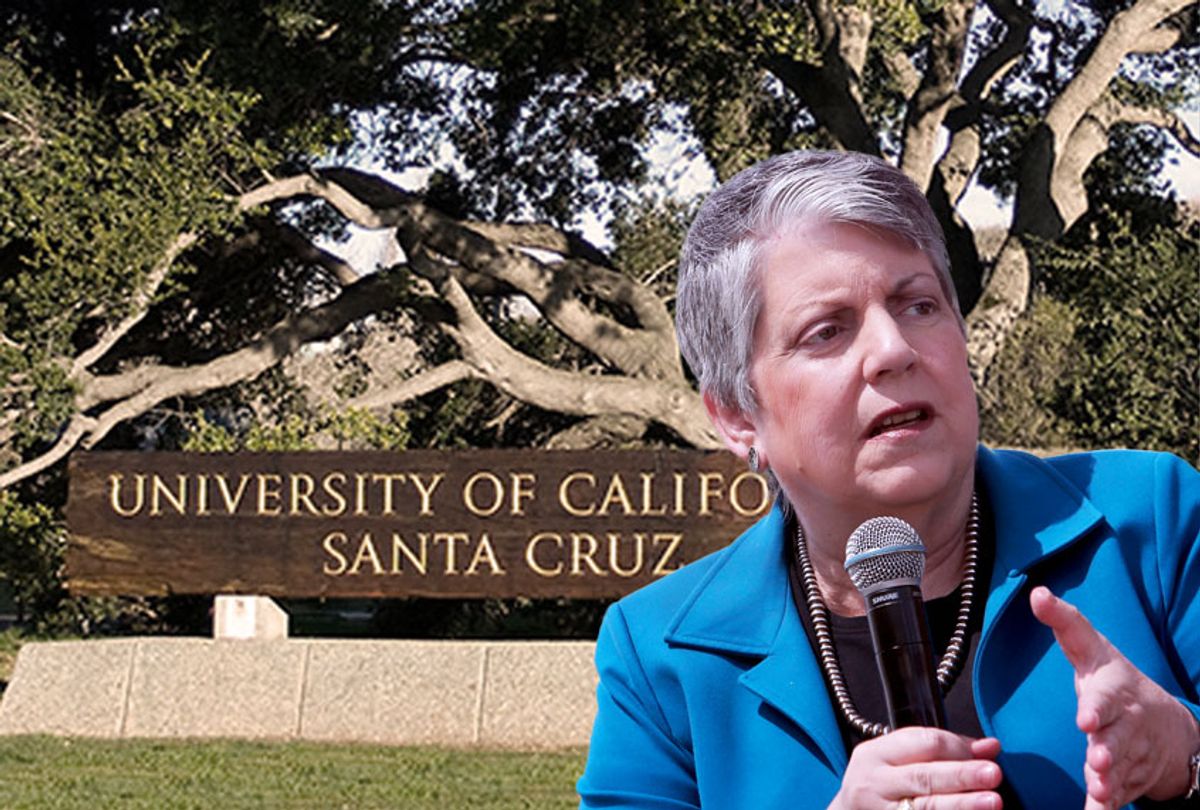 Janet Napolitano (AP Photo/University of California, Santa Cruz/Salon)