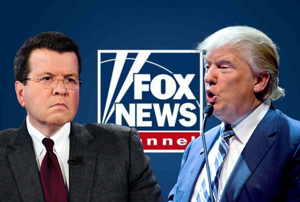Donald Trump and Niel Cavuto (Fox News/Getty Images/Salon)