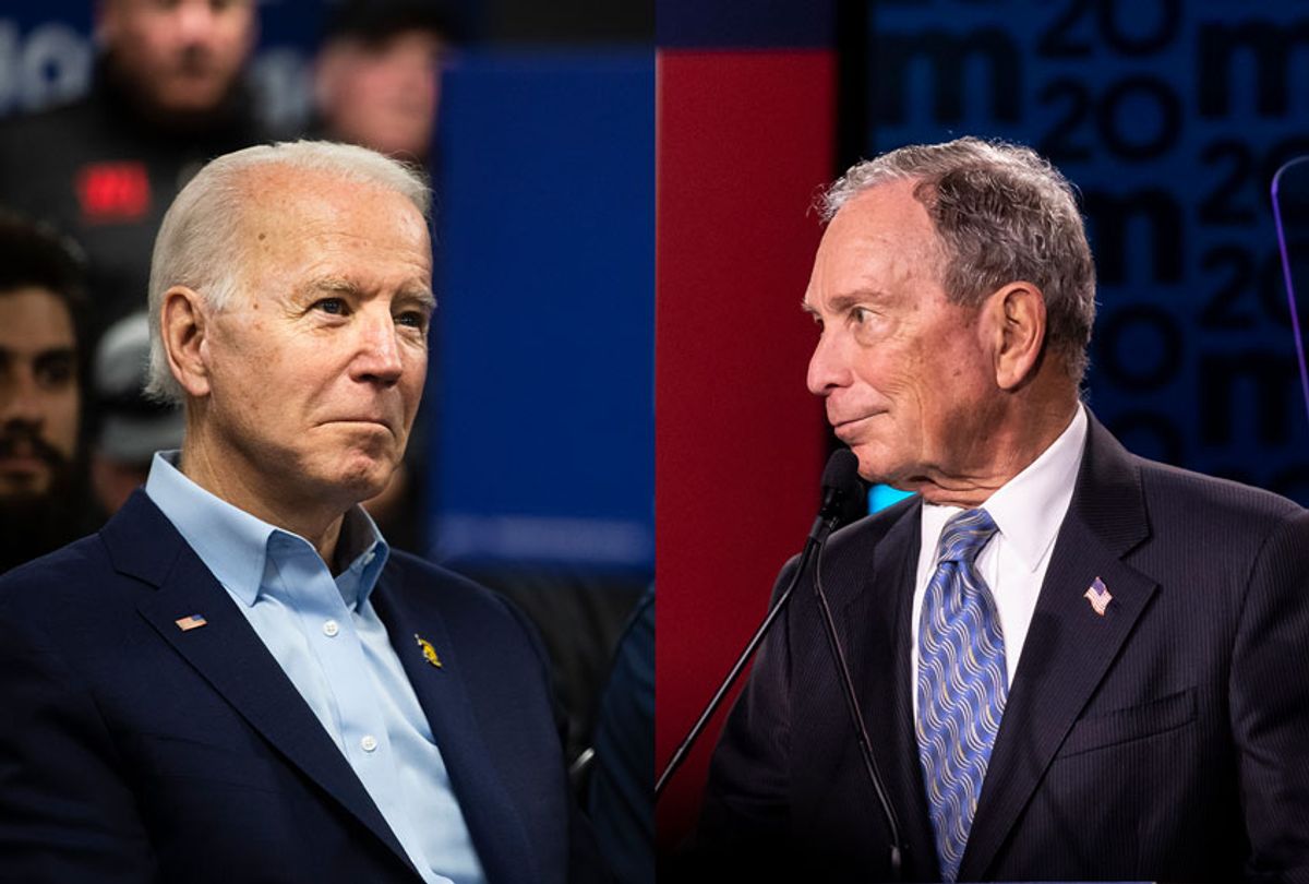 Joe Biden and Mike Bloomberg (Getty Images/AP Photo/Salon)