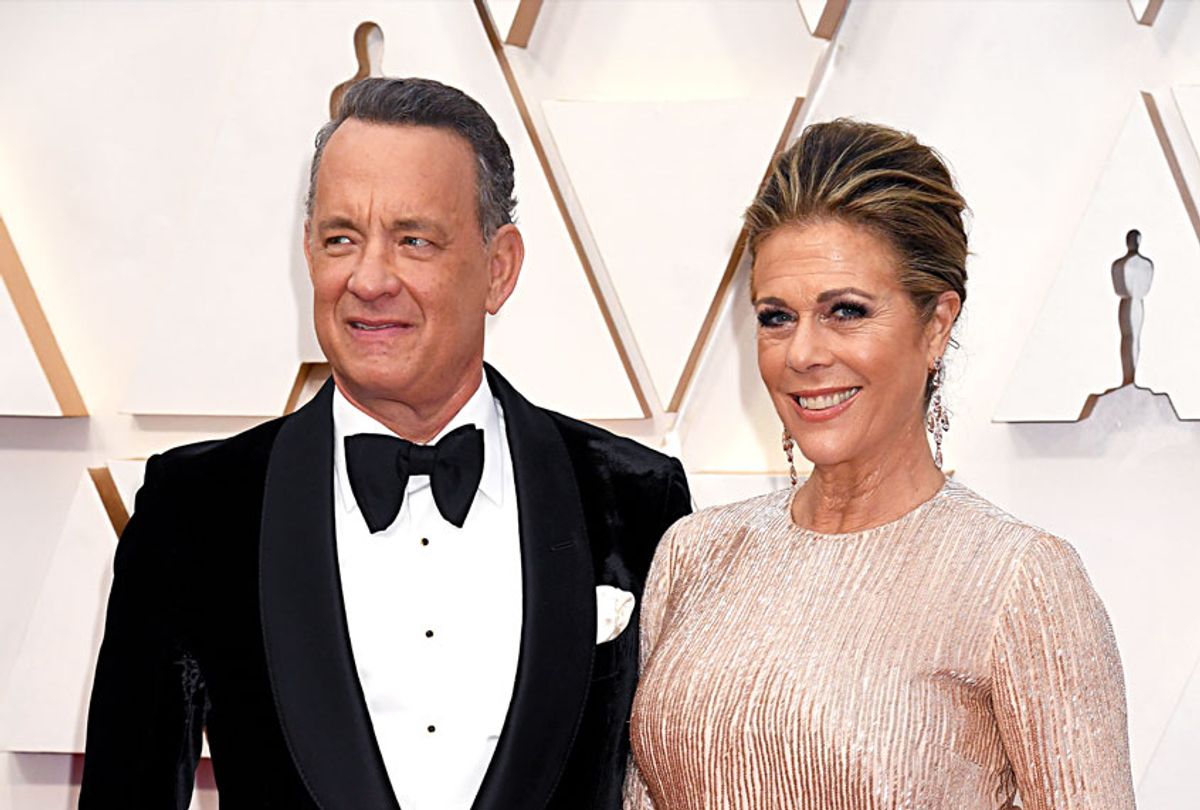 Tom Hanks and Rita Wilson attend the 92nd Annual Academy Awards at Hollywood and Highland on February 09, 2020 in Hollywood, California.  (Jeff Kravitz/FilmMagic)