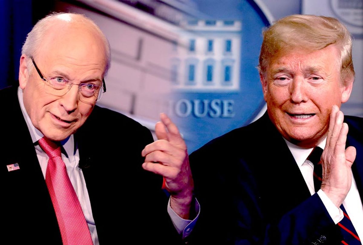 Dick Cheney and Donald Trump (AP Photo/Salon)