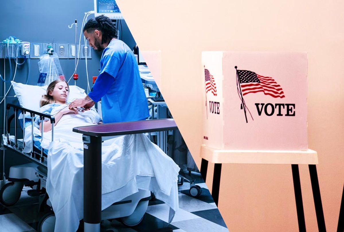 Hospital Patient | Voting Booth (Getty Images/Salon)