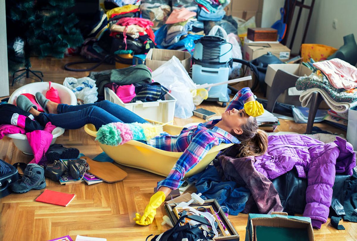 Cleaning a big mess (Getty Images)