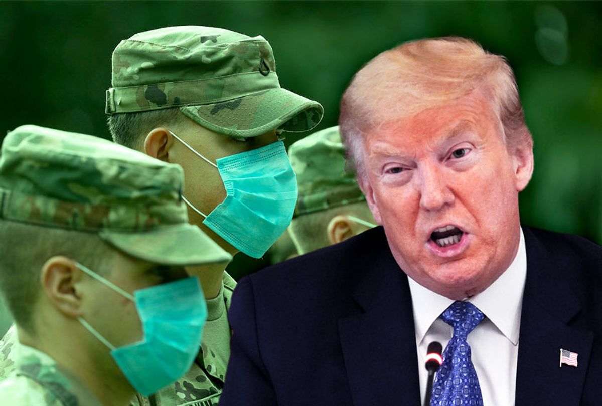 National Guard | Donald Trump (AP Photo/Getty Images/Salon)