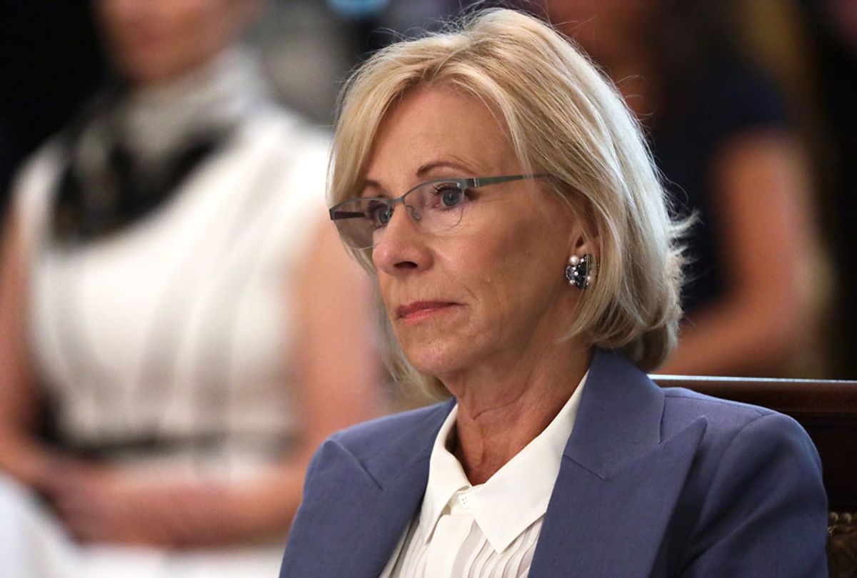 U.S. Secretary of Education Betsy DeVos (Alex Wong/Getty Images)