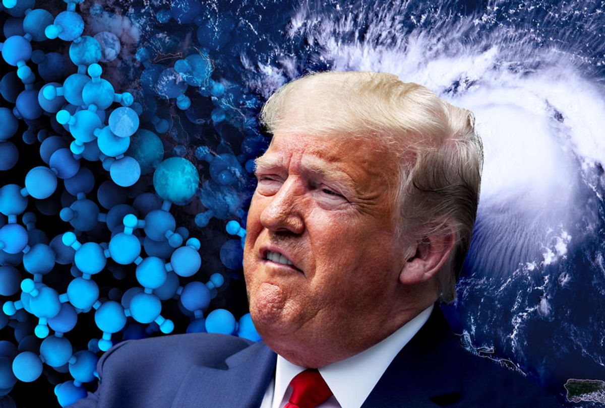Donald Trump | Hurricane | Atoms (Photo illustration by Salon/Getty Images)