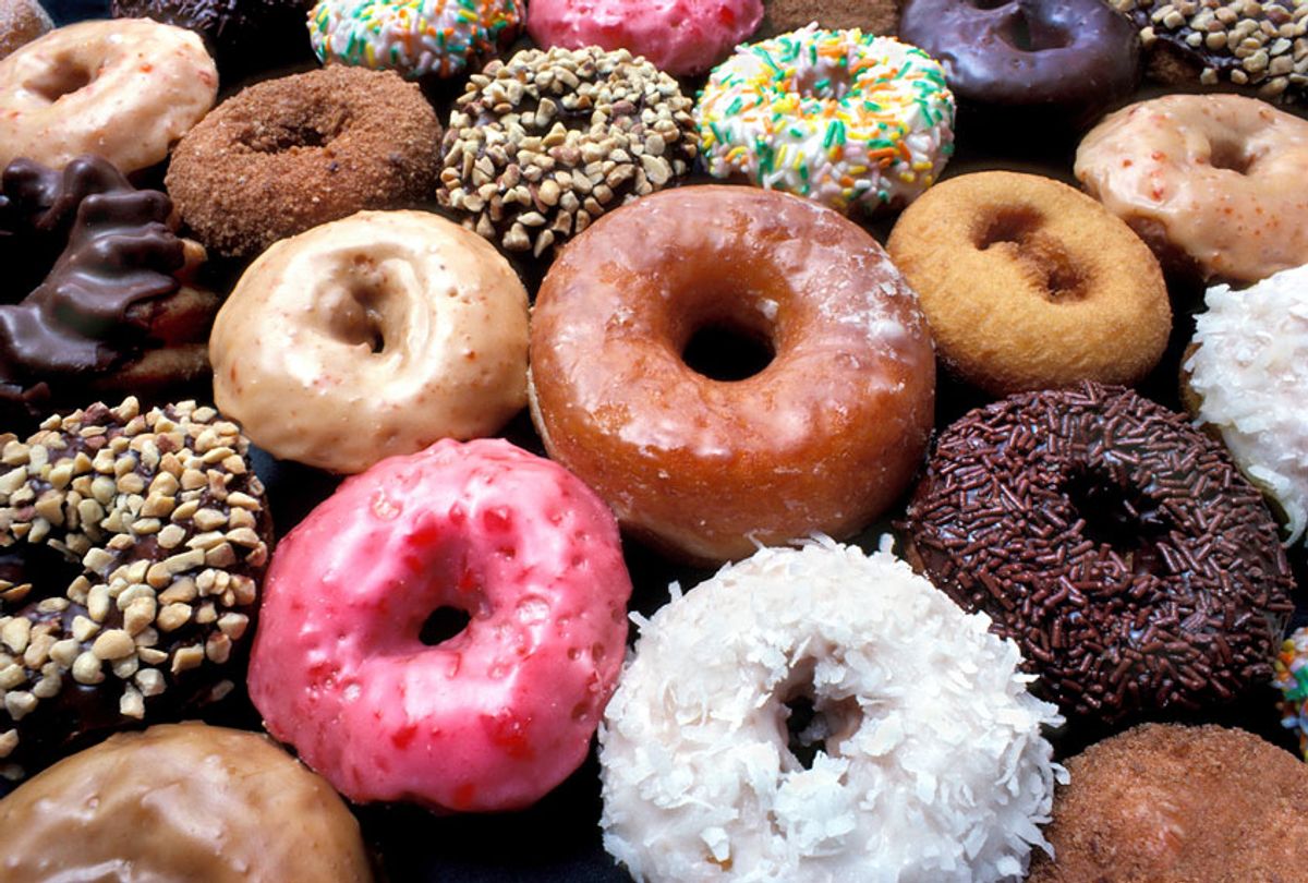 Various types of doughnuts (Getty Images)