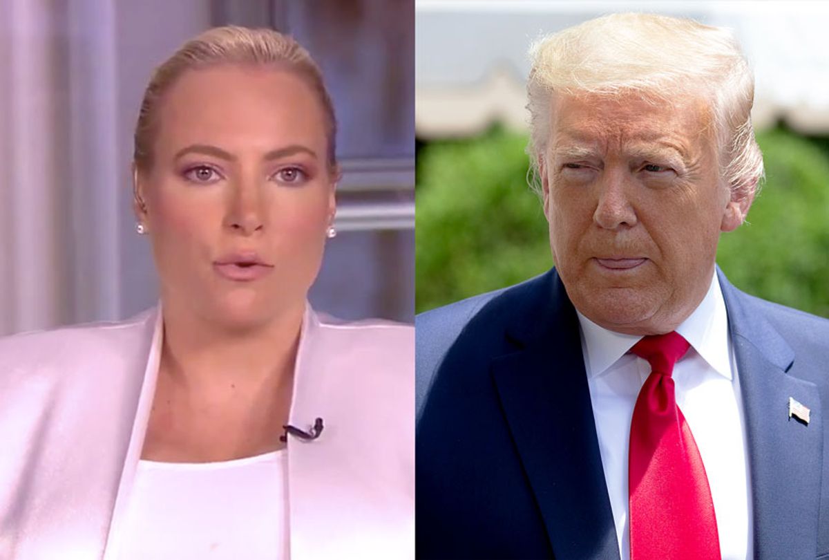 Meghan McCain and Donald Trump (Salon/ABC/Getty Images)