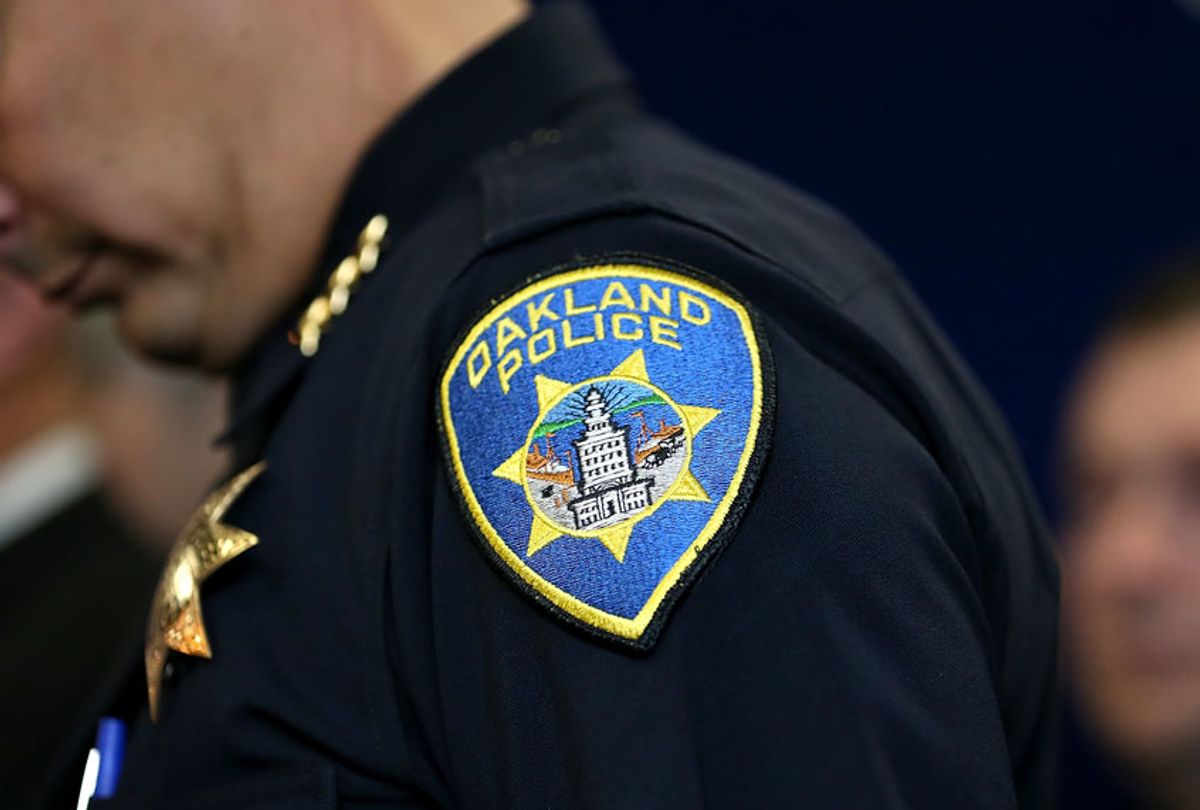 Oakland Police officer (Justin Sullivan/Getty Images)