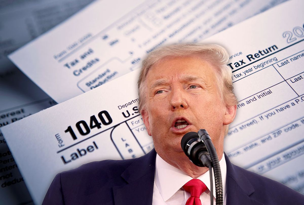 Donald Trump | Taxes (Photo illustration by Salon/Getty Images)
