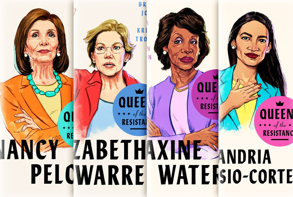 Queens of the Resistance (Cover images provided by Random House / Salon)