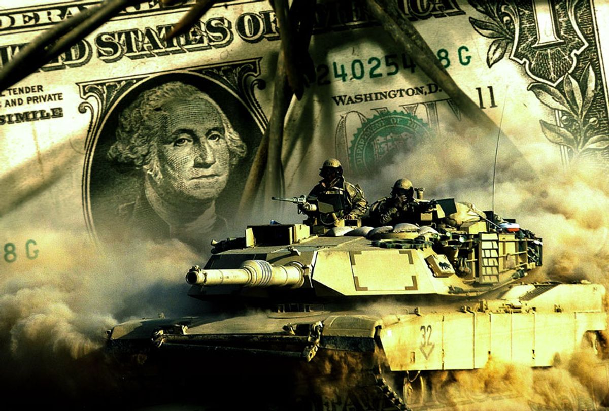 Military funding concept (Getty Images/Salon)