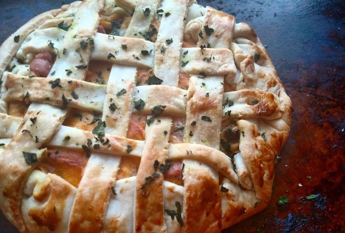 Ham and cheese galette (Ashlie D. Stevens)