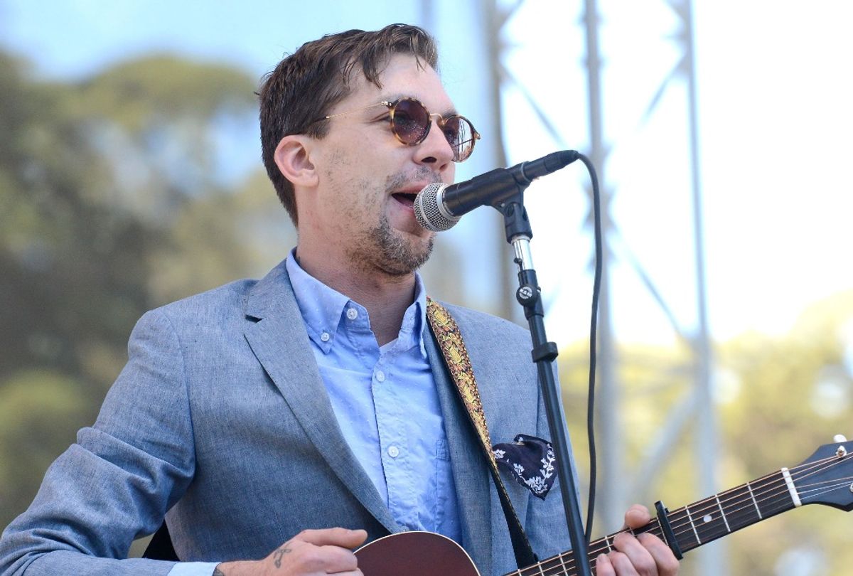 Justin Townes Earle performs onstage during the Hardly Strictly Bluegrass music festival (Scott Dudelson/Getty Images)