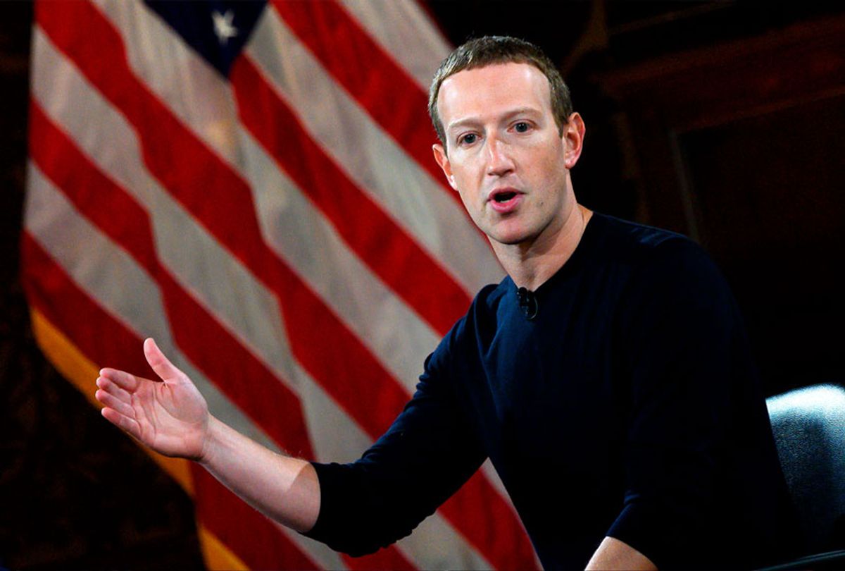 Facebook founder Mark Zuckerberg (ANDREW CABALLERO-REYNOLDS/AFP via Getty Images)